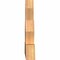 Ekena Millwork Saratoga Timber Gable Bracket, Western Red Cedar, 36"W x 24"H x 3 1/2"D x 5 1/2"F, 16/12 Pitch GBW036X24X0406SAR00SWR - alternate 5